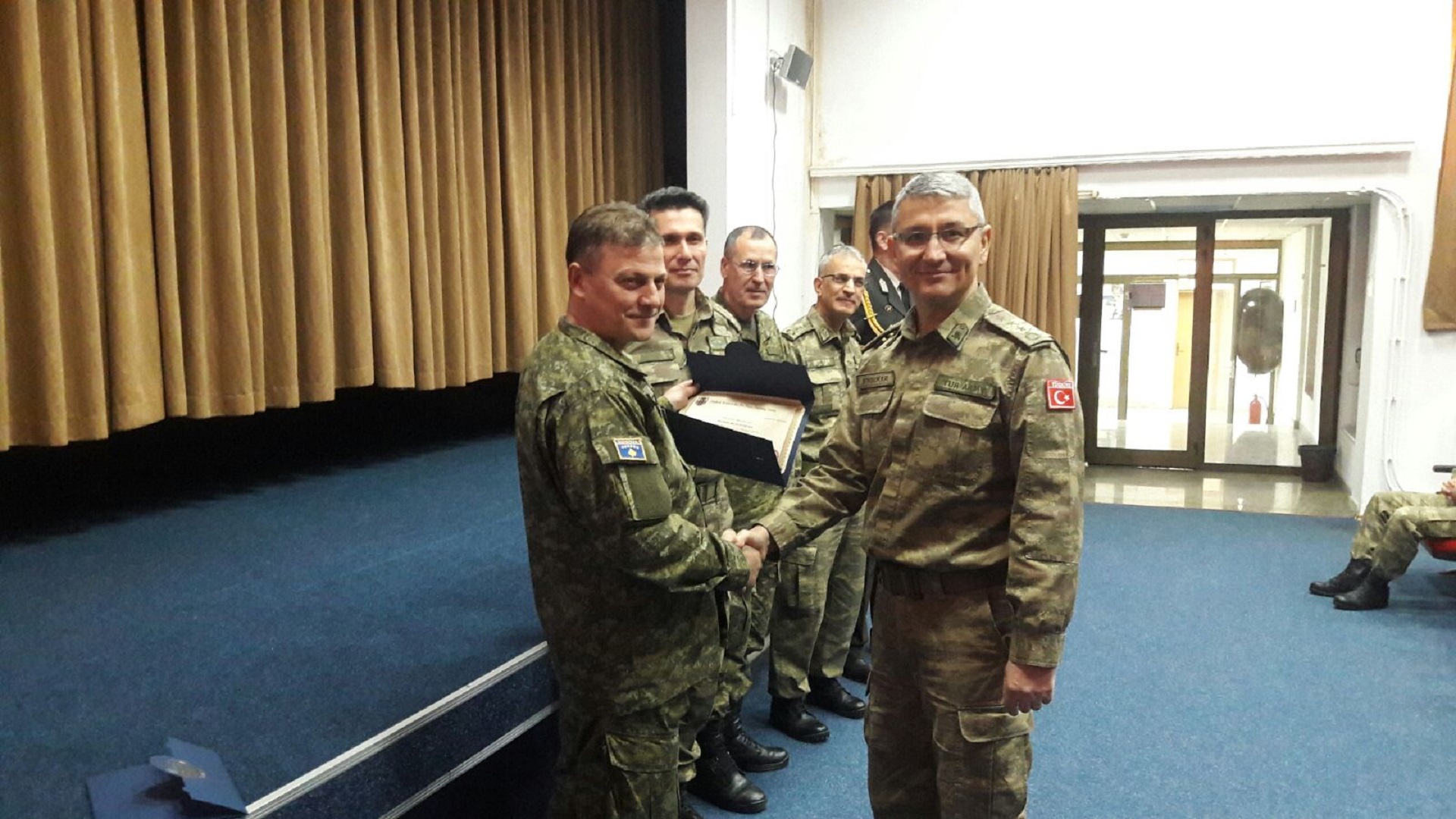 Kosova Eğitimi Sertifika Töreni