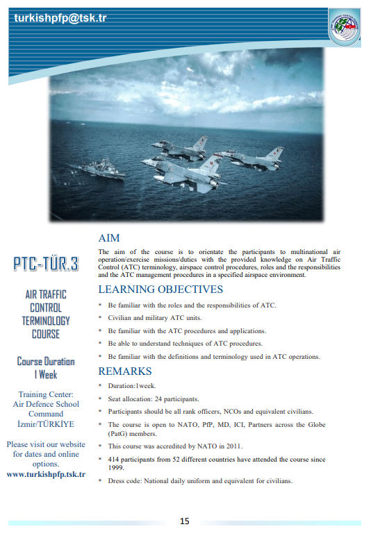 Hava Trafik Kontrolü Terminoloji Kursu Kapak Resmi