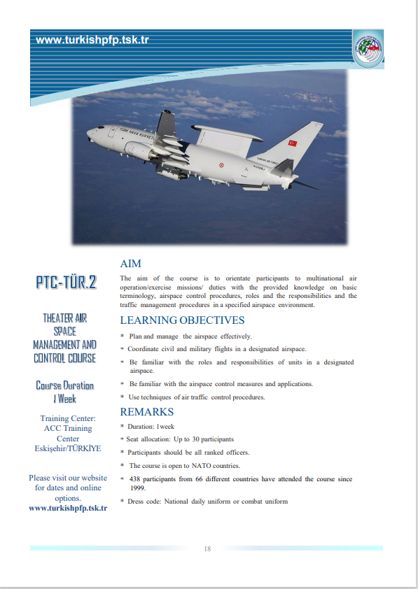 Muharebe Alanı Hava Sahasının Yönetimi ve Kontrolü Kursu Kapak Resmi